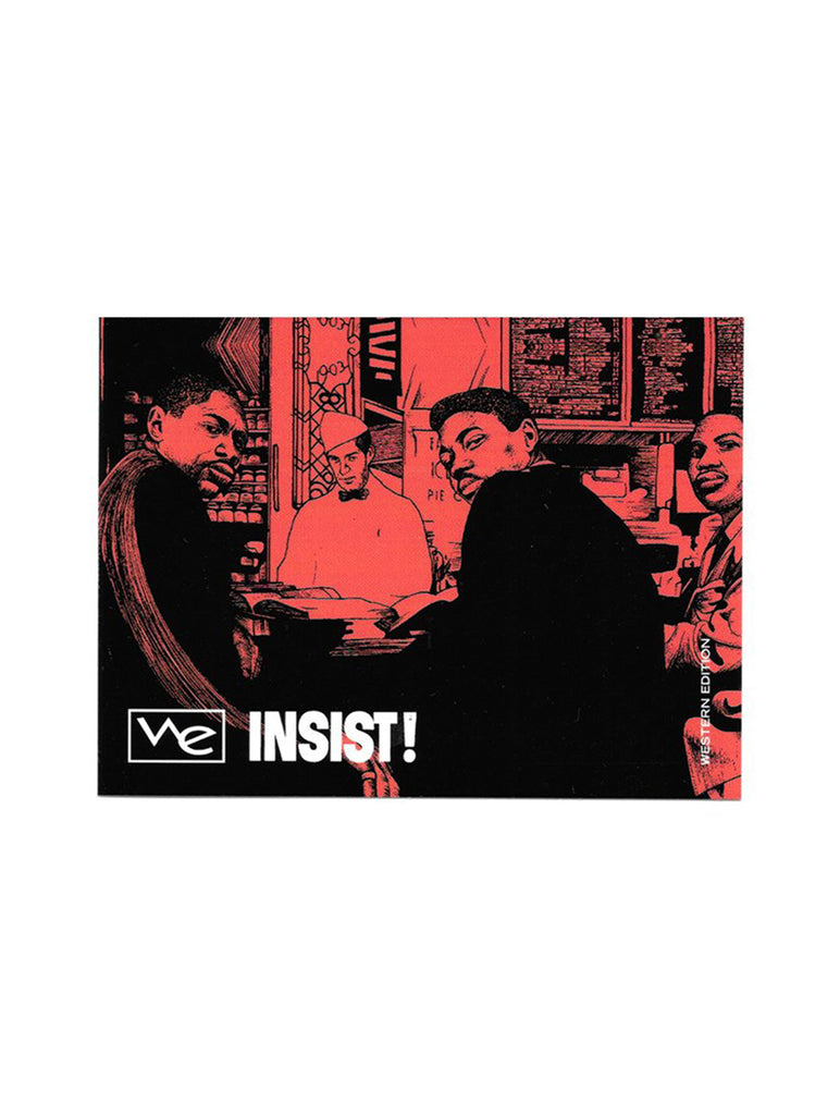WE Insist 4 X 3 Sticker Western Edition Skateboards we-insist-4-x-3-sticker-western-edition-skateboards